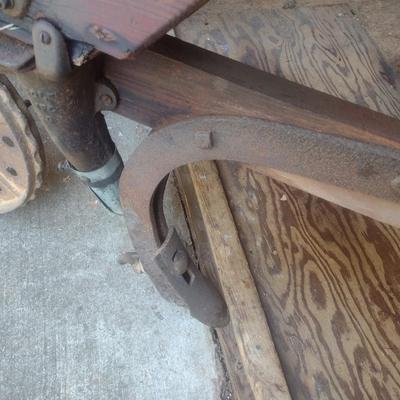 Antique Coleman of Charlotte, NC Horse Drawn Fertilizer Spreader Choice A