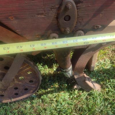 Antique Coleman of Charlotte, NC Horse Drawn Fertilizer Spreader Choice A
