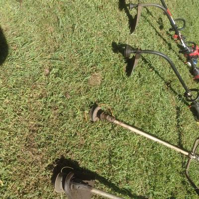 Collection of Weed and Garden Trimmers Various Brands Parts Only Condition