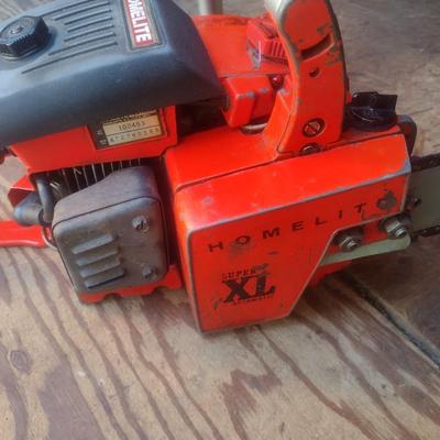 Homelite Super XL 16" Gas Powered Chain Saw