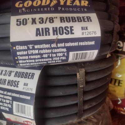 Set of Three 3/8" Rubber Air Hose New in Package