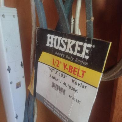 Variety of Lawnmower Belts Various Sizes New Condition