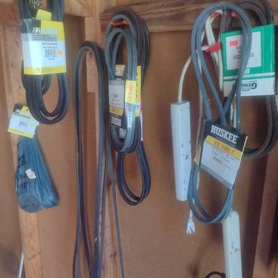 Variety of Lawnmower Belts Various Sizes New Condition
