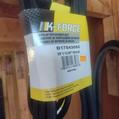 Variety of Lawnmower Belts Various Sizes New Condition