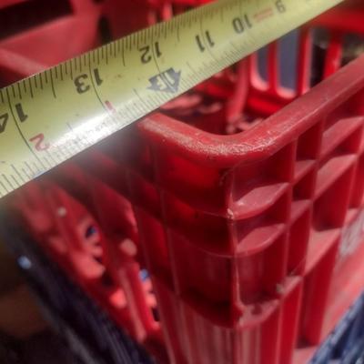 Set of Five Pepsi and Coca-Cola Hard Plastic Bottle Crates (B3)