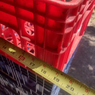 Set of Five Pepsi and Coca-Cola Hard Plastic Bottle Crates (B3)