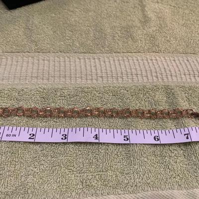 8” Bracelet 14k Yellow Gold - 11.1 grams