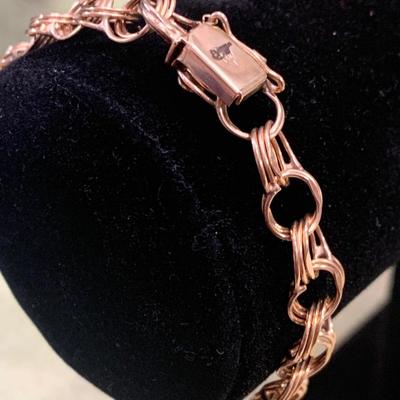 8” Bracelet 14k Yellow Gold - 11.1 grams
