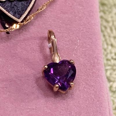 Beverly Hills Gold Heart Necklace & Earrings Set