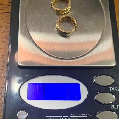 14k Yellow Gold Earrings