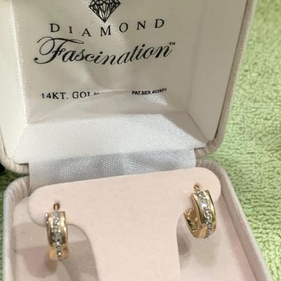 14k Yellow Gold Earrings