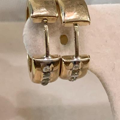 14k Yellow Gold Earrings