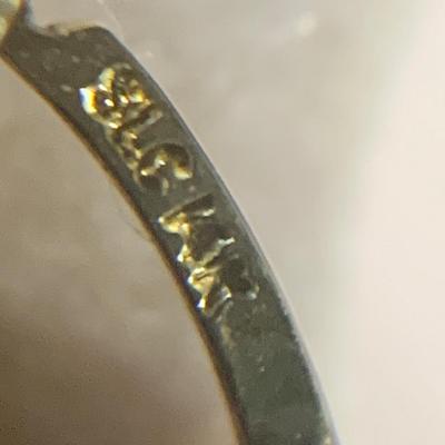 14k Yellow Gold Earrings