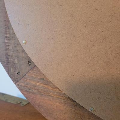 Wooden Ovular Wall Mirror (BB-EL)