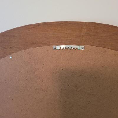 Wooden Ovular Wall Mirror (BB-EL)