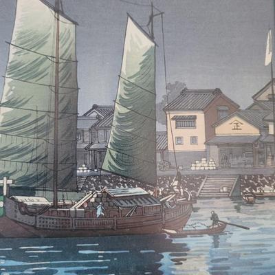 Japanese Woodprint Wall Art (BB-EL)