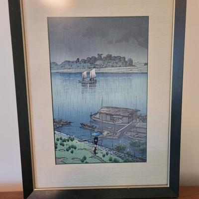 Japanese Woodprint Wall Art (BB-EL)