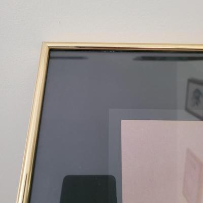 Framed Vintage Anti-Smoking Poster (LR-EL)