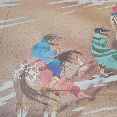 "Nightland" by Ron Mitchell Signed Print (LR-EL)