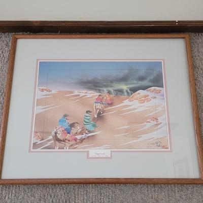 "Nightland" by Ron Mitchell Signed Print (LR-EL)