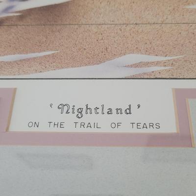 "Nightland" by Ron Mitchell Signed Print (LR-EL)
