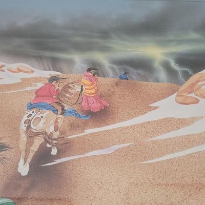 "Nightland" by Ron Mitchell Signed Print (LR-EL)