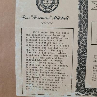 "Nightland" by Ron Mitchell Signed Print (LR-EL)