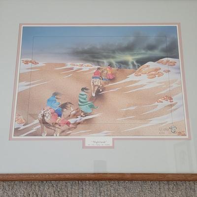 "Nightland" by Ron Mitchell Signed Print (LR-EL)