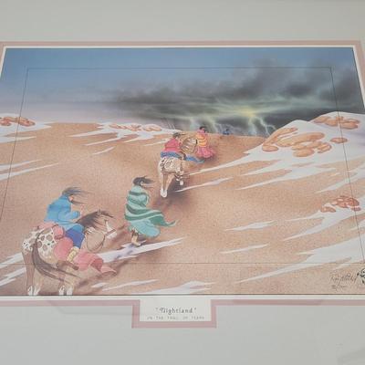 "Nightland" by Ron Mitchell Signed Print (LR-EL)