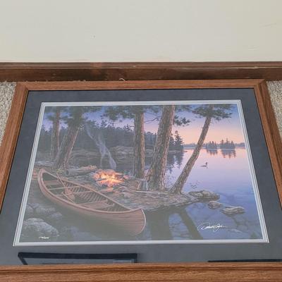 "Summer Song" by Darrell Bush Signed Print (LR-EL)