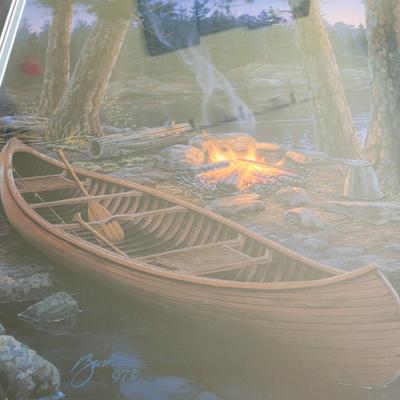 "Summer Song" by Darrell Bush Signed Print (LR-EL)