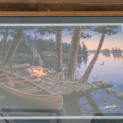 "Summer Song" by Darrell Bush Signed Print (LR-EL)