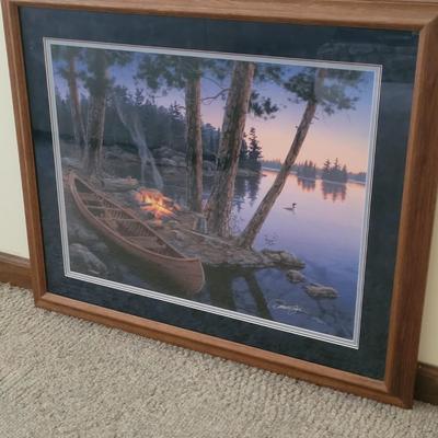 "Summer Song" by Darrell Bush Signed Print (LR-EL)