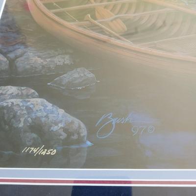 "Summer Song" by Darrell Bush Signed Print (LR-EL)