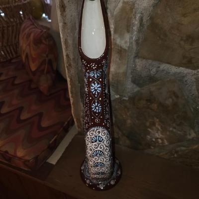 Vintage Turkish Hittite Wine Decanter