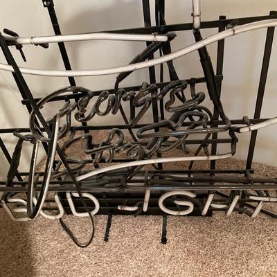 George Strait neon sign