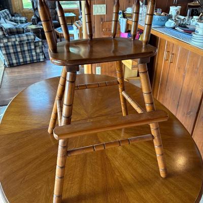 Sale Photo Thumbnail #582: 31” high to back of chair. Beautiful chair!