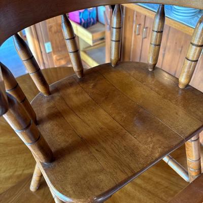 Sale Photo Thumbnail #583: 31” high to back of chair. Beautiful chair!