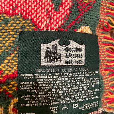 Down comforter and Goodwin blanket