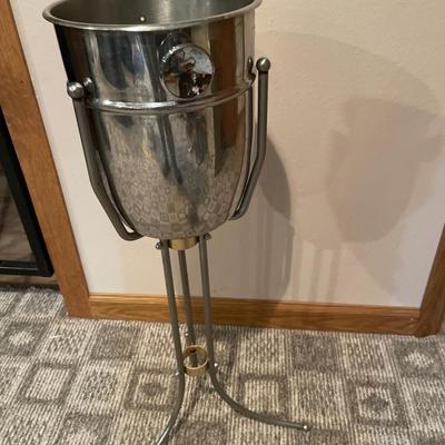 Ice bucket and wine rack