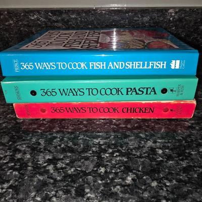 Set of 3 cookbooks