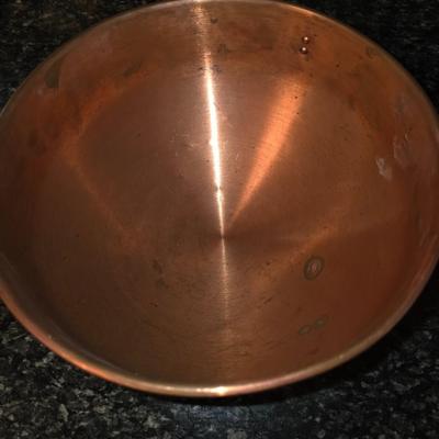Vintage Copper Display Bowl