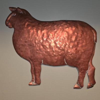 Decorative Copper Cow