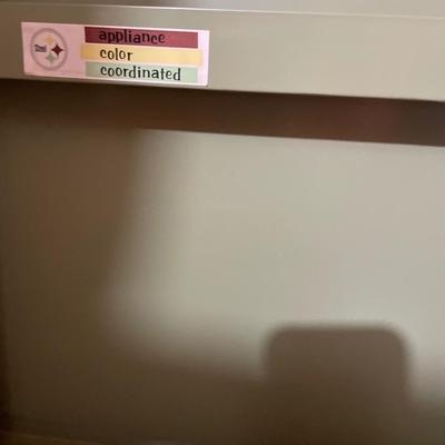 Avocado green cabinet only