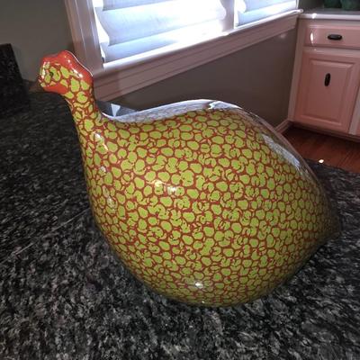 Heidi Caillard Ceramic Guinea hen