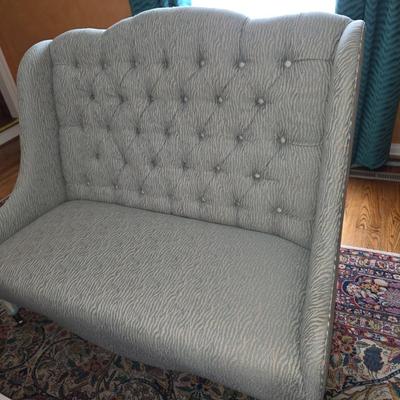 Fabric Settee