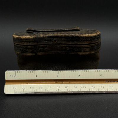 LOT 62H: Antique Marchand Brass and Mother of Pearl Opera Glasses - Made in Paris - With Case