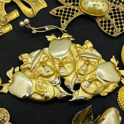 LOT 99J: Vintage Brooches/Pins