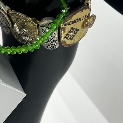 LOT 103J: Bracelet Collection Including "Christ's Story" Bracelet, Inspirational Word Bracelet and Set of "Christmas...