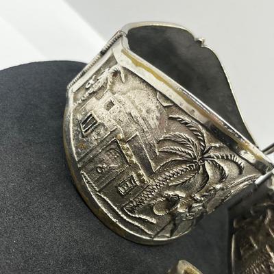 LOT 112J: Vintage Hinged Bangle Bracelets with Asian and Middle Eastern Designs